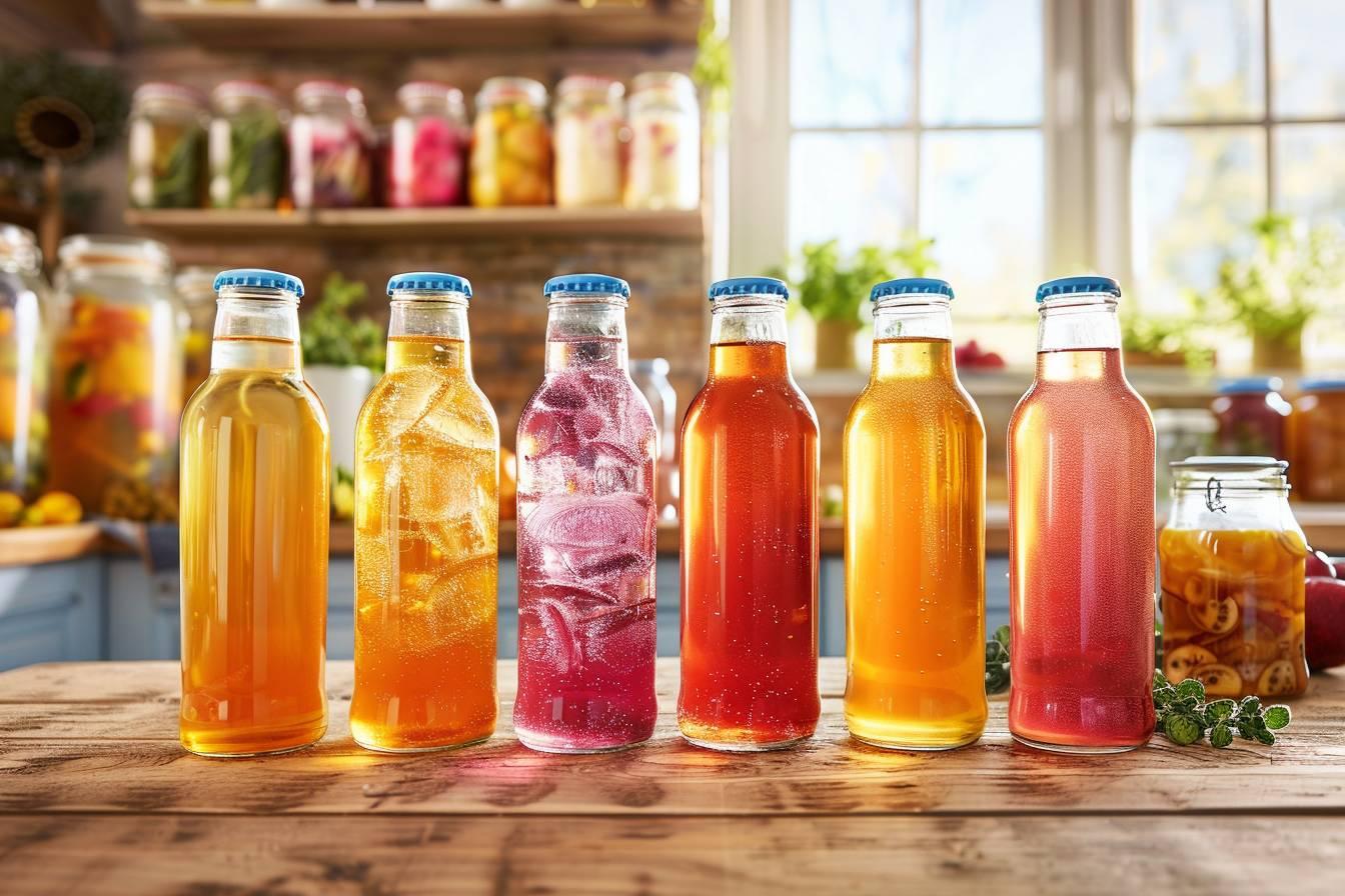 Boissons fermentées : découvrez le kombucha, le kéfir et d'autres alternatives santé