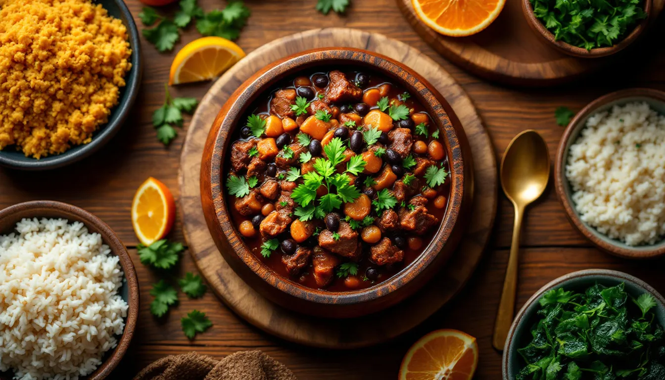 Feijoada brésilienne : secrets gourmands pour un plat convivial réussi ce week-end