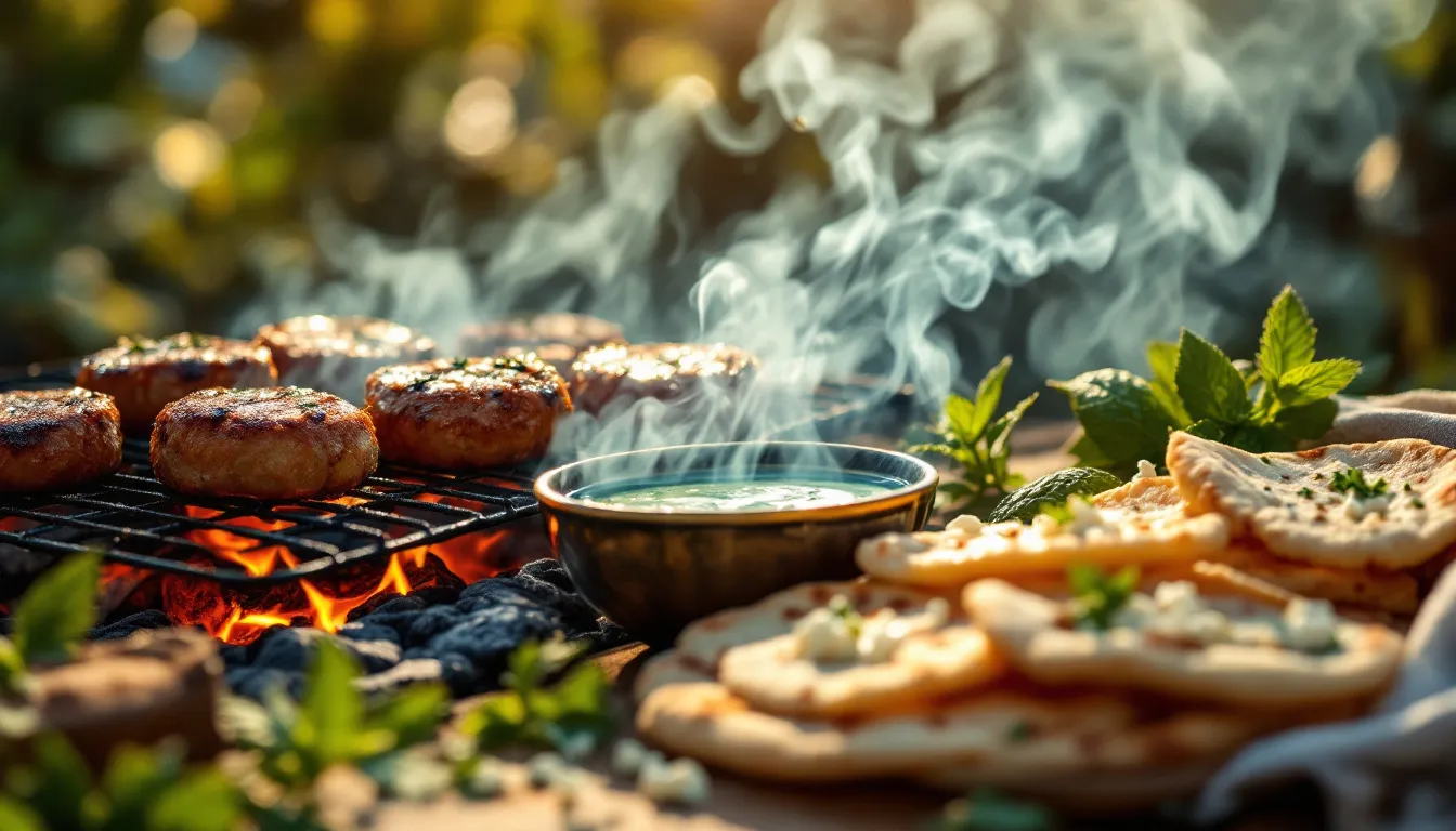 Galettes merguez grillées : saveurs nord-africaines à découvrir ce week-end