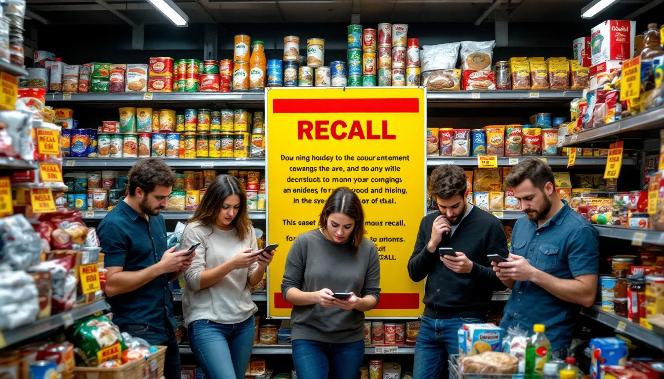 Rappels alimentaires tardifs : pourquoi l’alerte peine encore partout en France