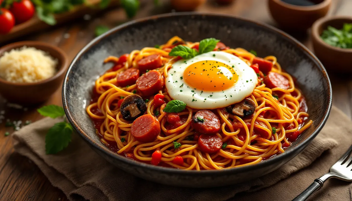 Spaghetti Napolitan japonais : l’étonnant mariage ketchup et tradition culinaire récente