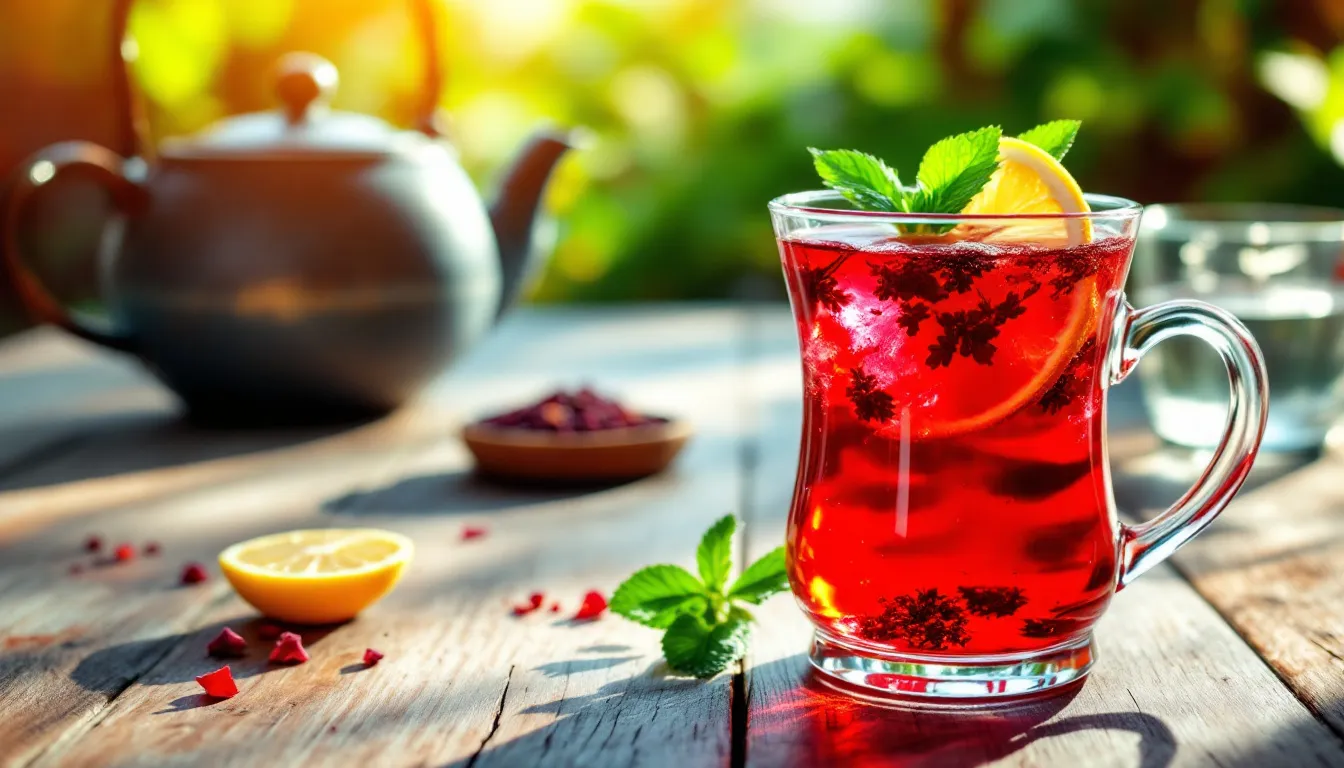 Thé d’hibiscus : saveurs surprenantes et bienfaits à tester aujourd’hui