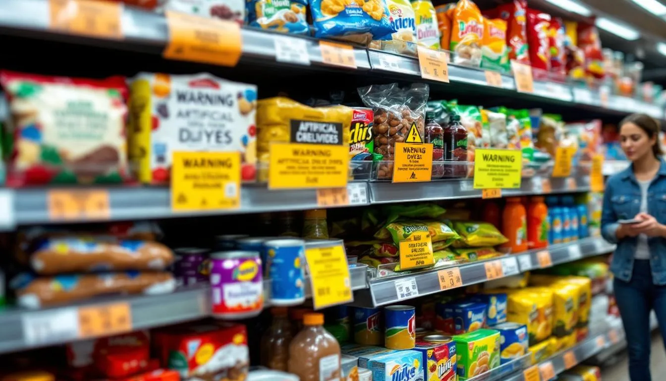 Additifs alimentaires interdits au Texas à partir de 2027 : que faut-il craindre ?