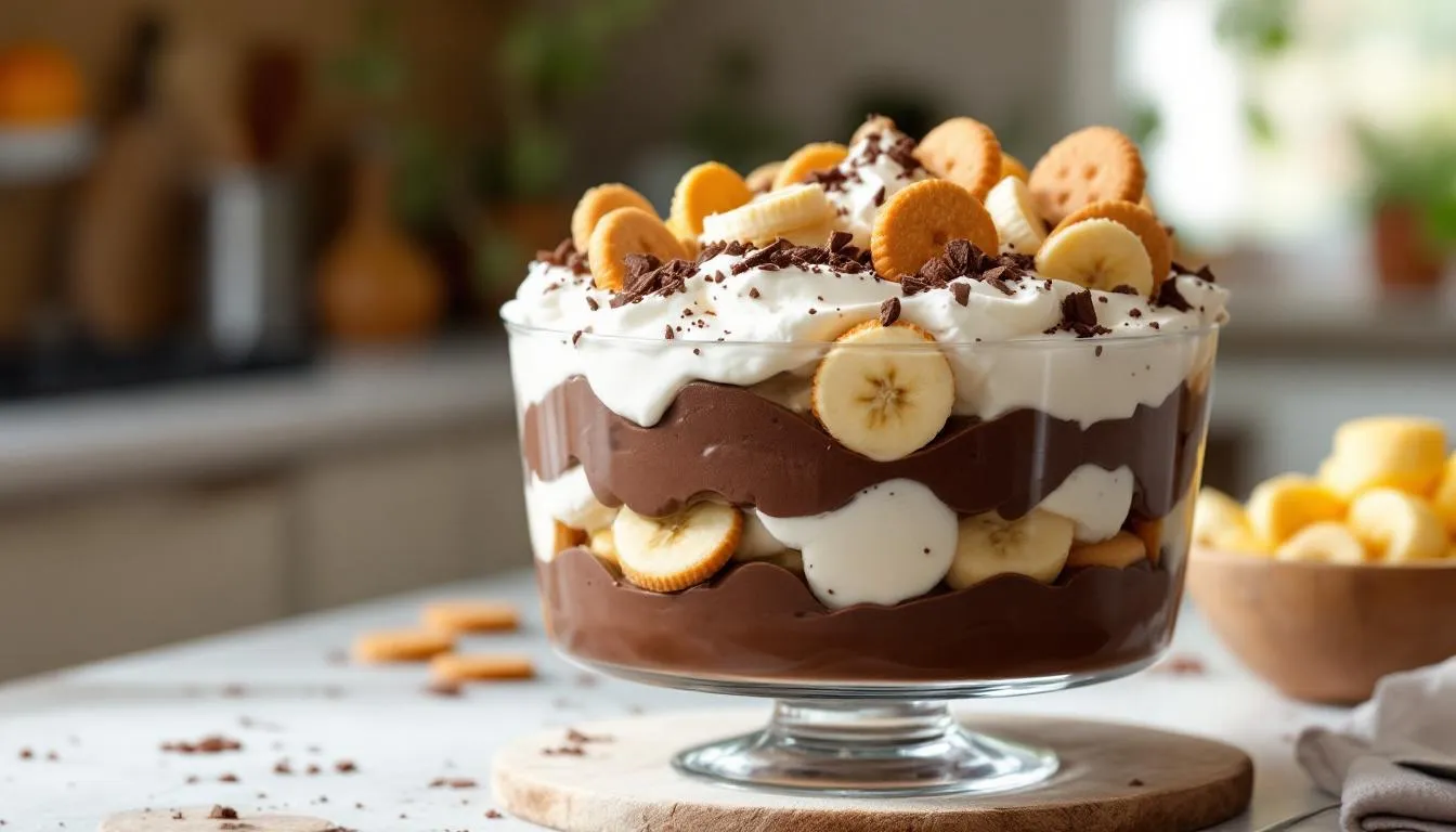 Banana pudding chocolaté : nostalgie intense et secrets pour réussir ce dessert maison