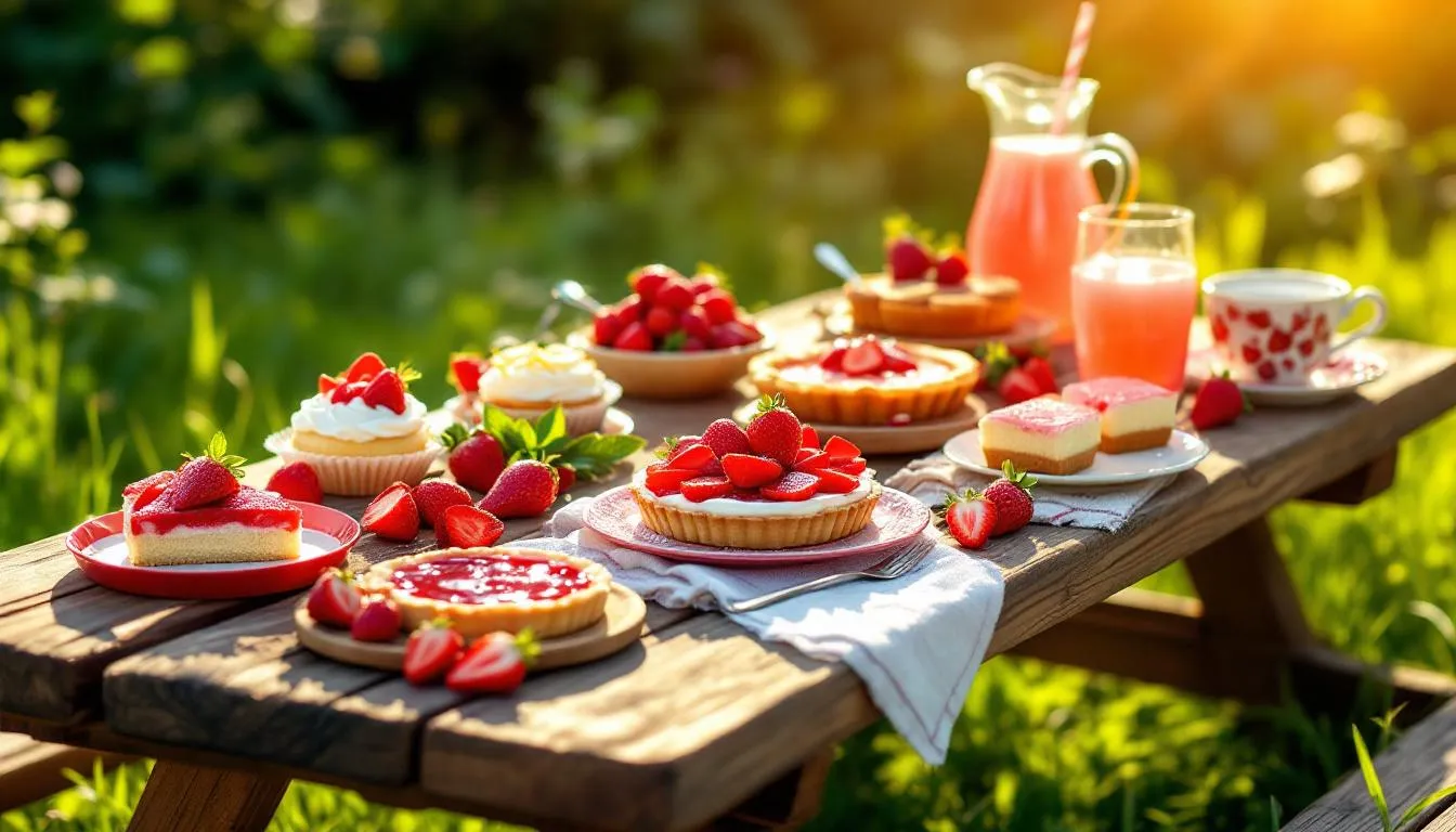 Desserts à la fraise : secrets gourmands pour un été aux saveurs inédites