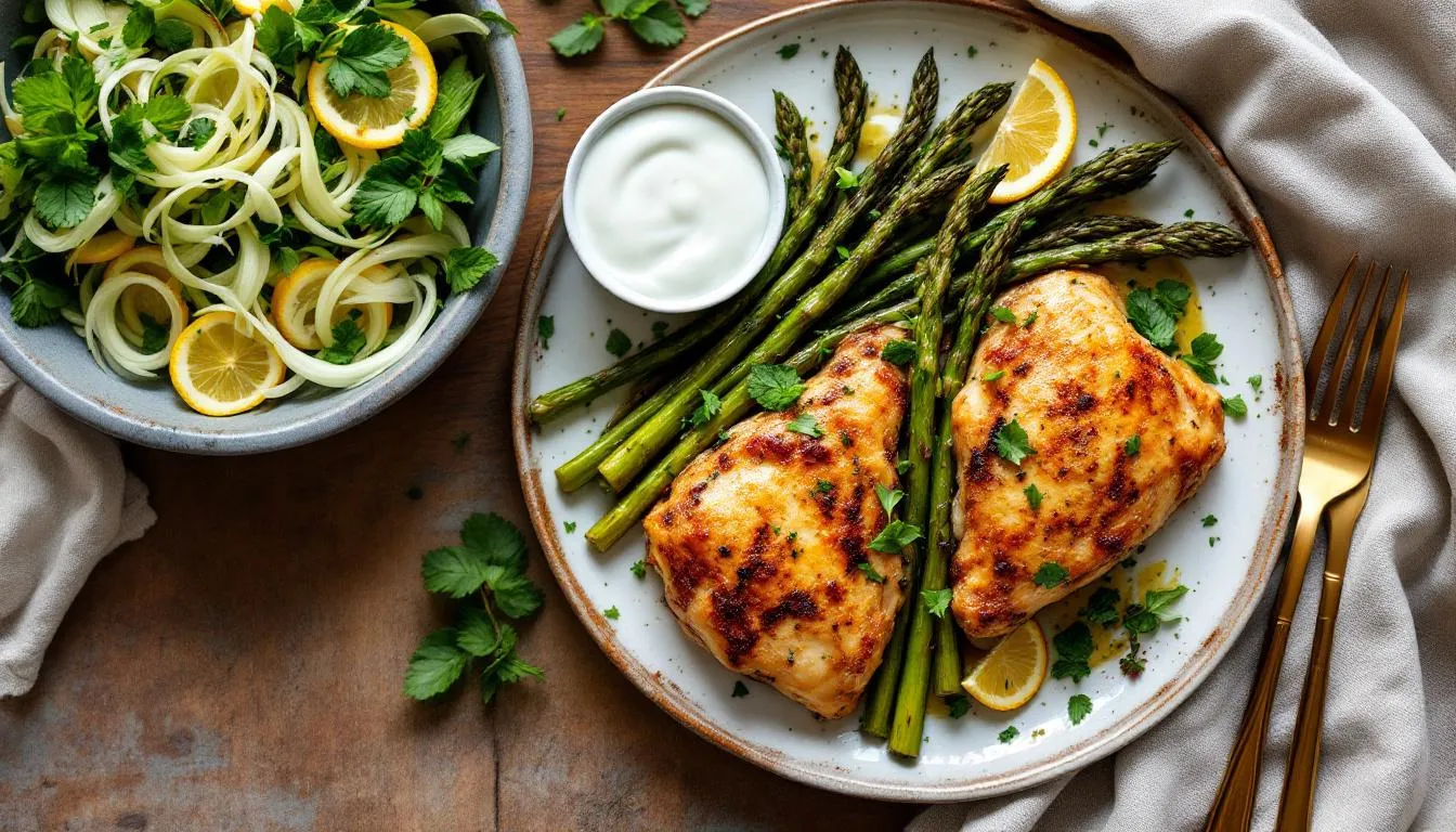 Poulet rôti rapide : double sauce savoureuse pour un dîner facile