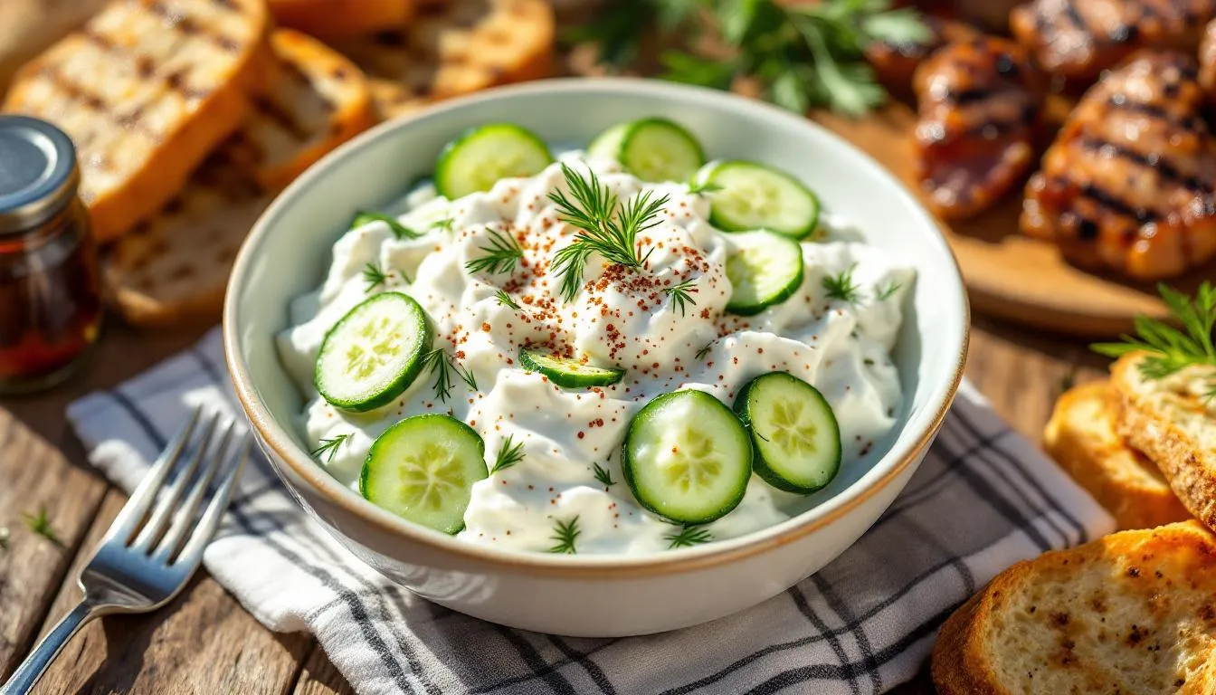 Salade de concombre crémeuse : fraîcheur estivale et astuces originales à tester