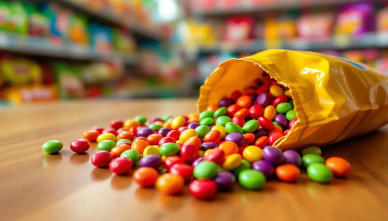 Skittles sans dioxyde de titane : un changement attendu aux USA