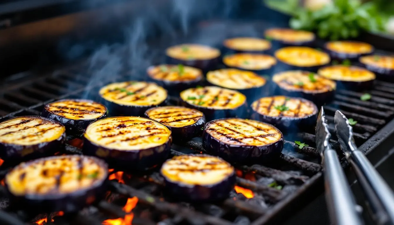 Aubergine grillée : le secret pour une texture moelleuse cet été au barbecue