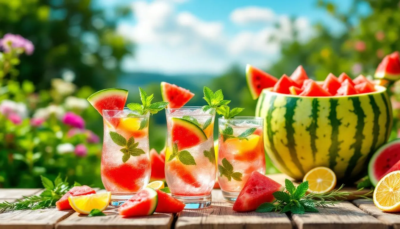 Cocktails pastèque : 7 recettes fraîches pour épater vos apéros cet été
