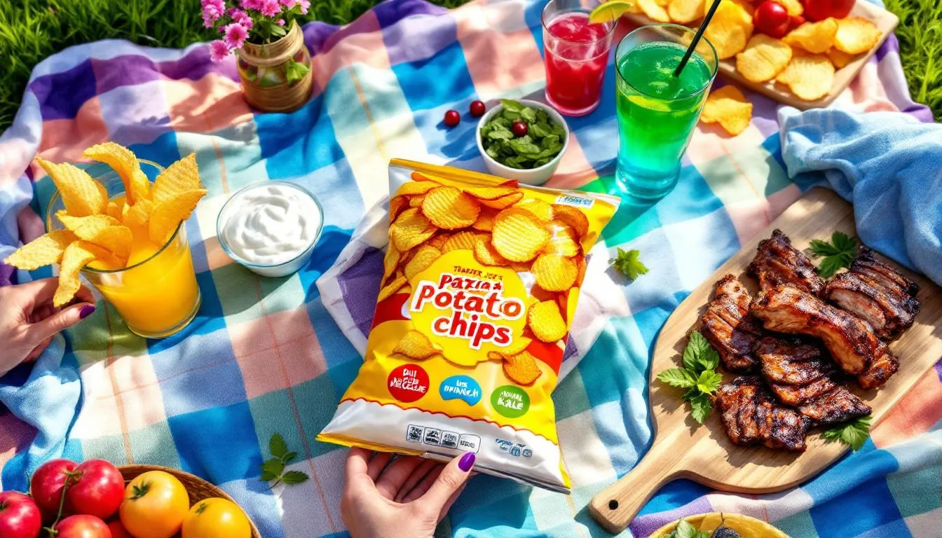 Patio Potato Chips : comment ravir vos apéros avec 4 saveurs surprenantes
