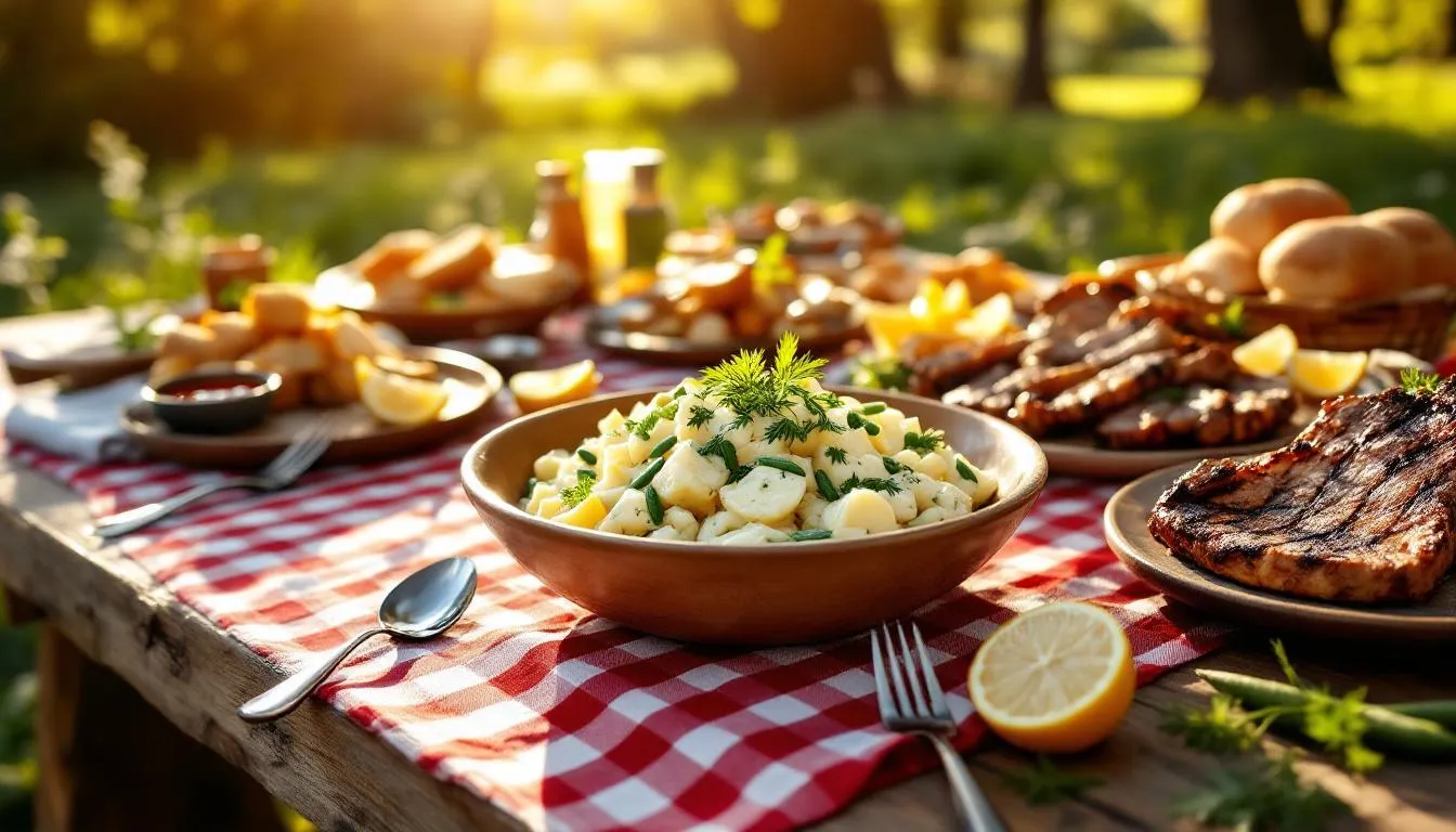 Salade de pommes de terre pimentée : le coup de frais qui impressionne vos invités