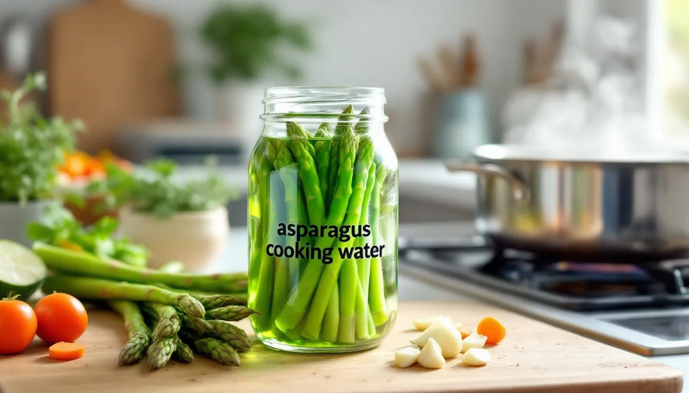 Eau de cuisson des asperges : utilisez-la pour booster santé et jardin facilement