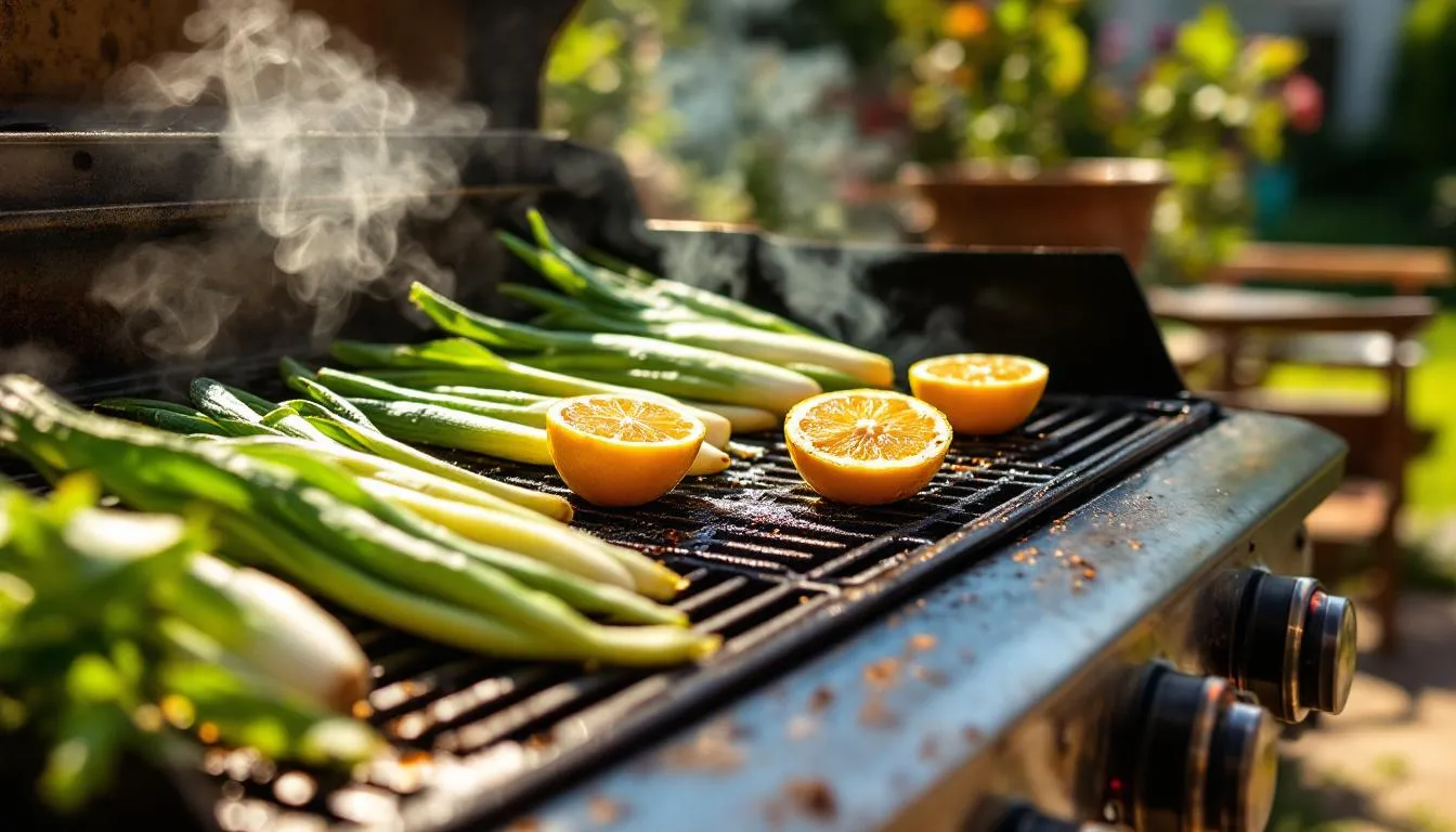 Garlic scapes grillés : boostez vos grillades avec une saveur originale et croquante