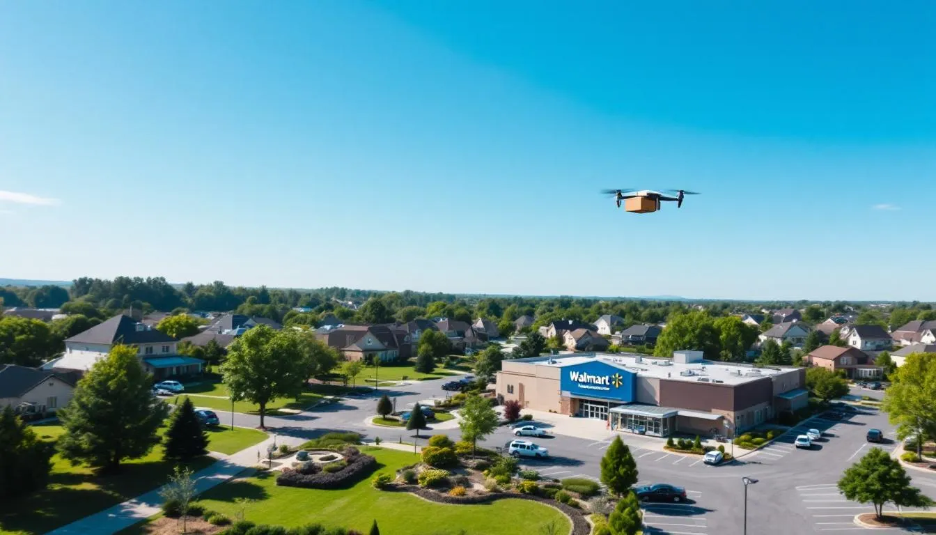 Livraison par drone Walmart : comment gagner 30 minutes sur vos courses urgentes
