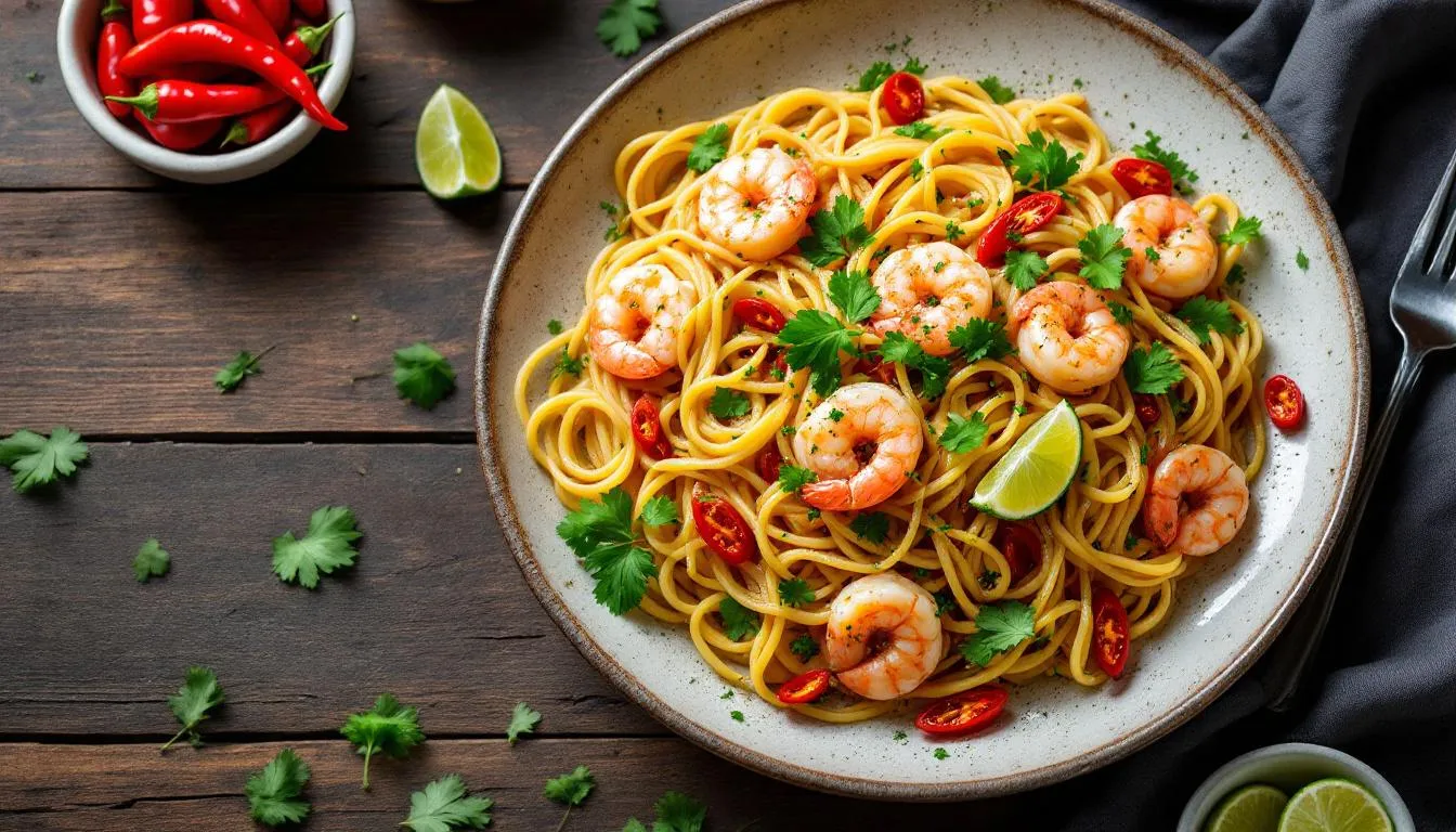 Shrimp scampi salsa verde : comment réveiller vos dîners en 40 minutes chrono ?