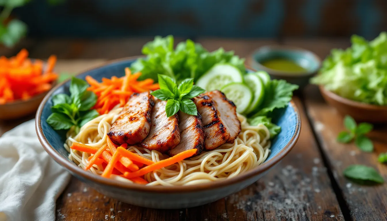 Bún thịt nướng parfait en 30 minutes : la méthode qui marche