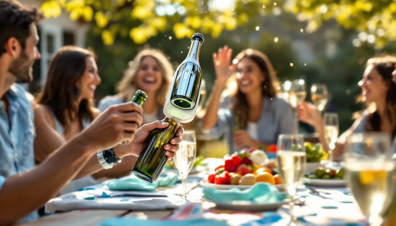 Évitez blessures et mousse : utilisez Champop pour un pop sûr et spectaculaire