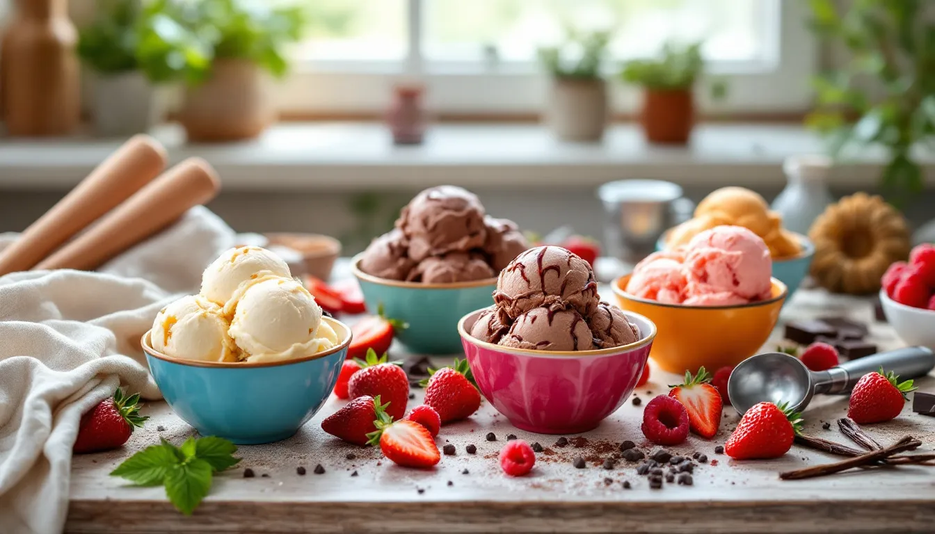 Glaces maison : 3 gestes simples pour une texture onctueuse sans effort