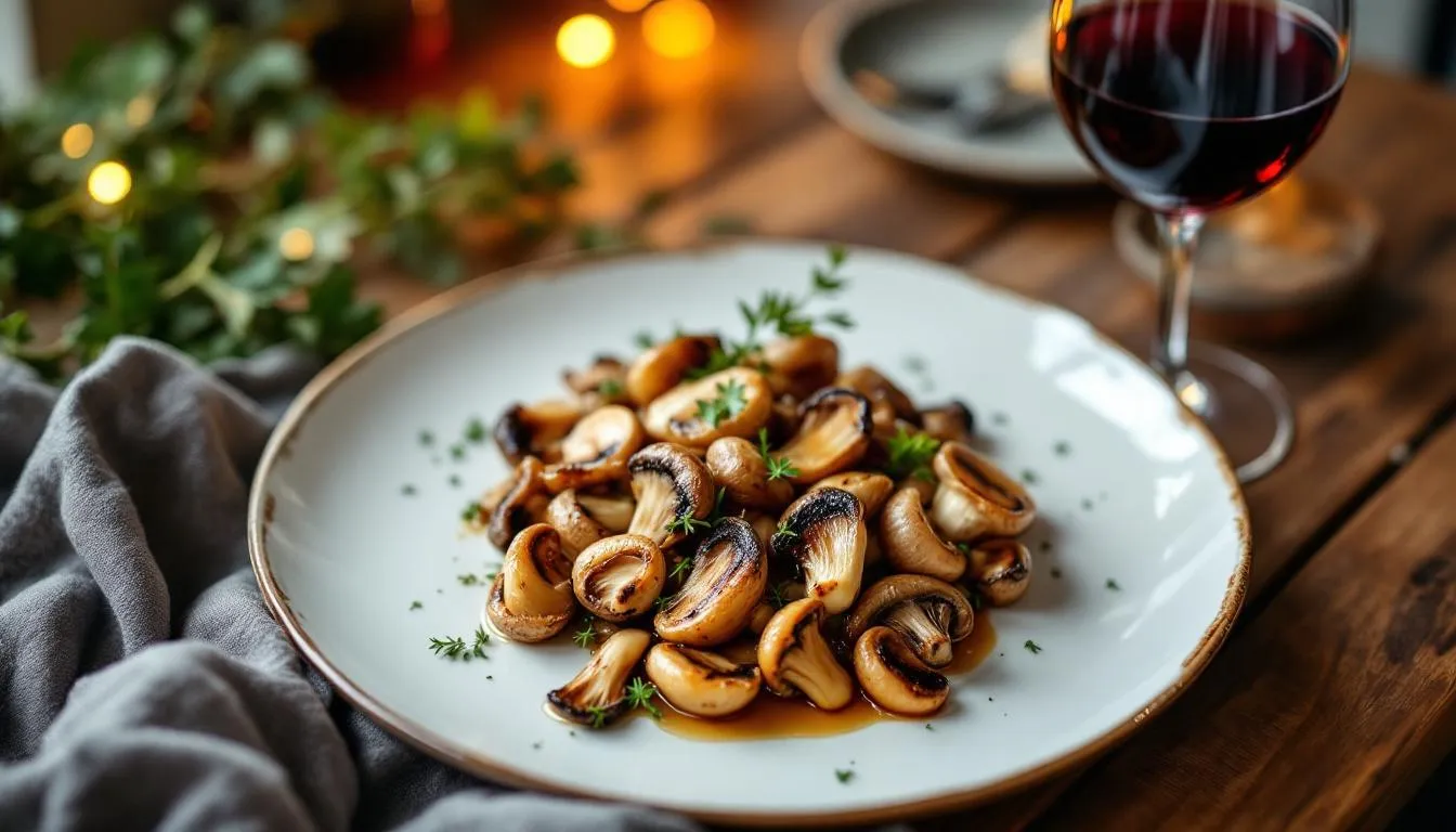 Accord vin et champignons : trouvez la bouteille parfaite