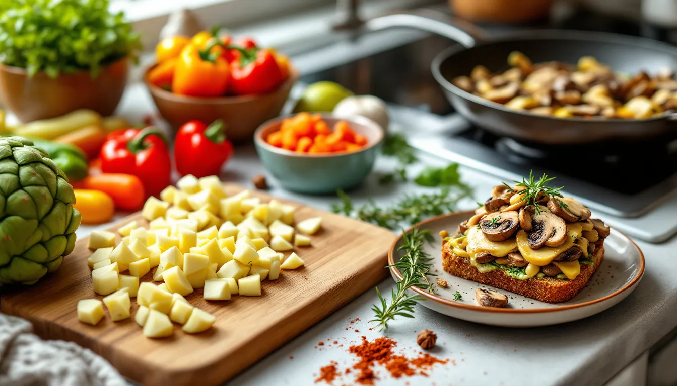 Artichauts et champignons — 6 recettes rapides pour un dîner en 20 minutes
