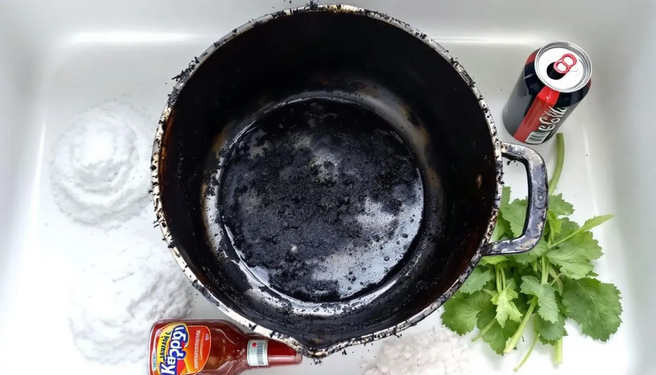 Poêle brûlée ? L’ingrédient secret qui nettoie sans frotter