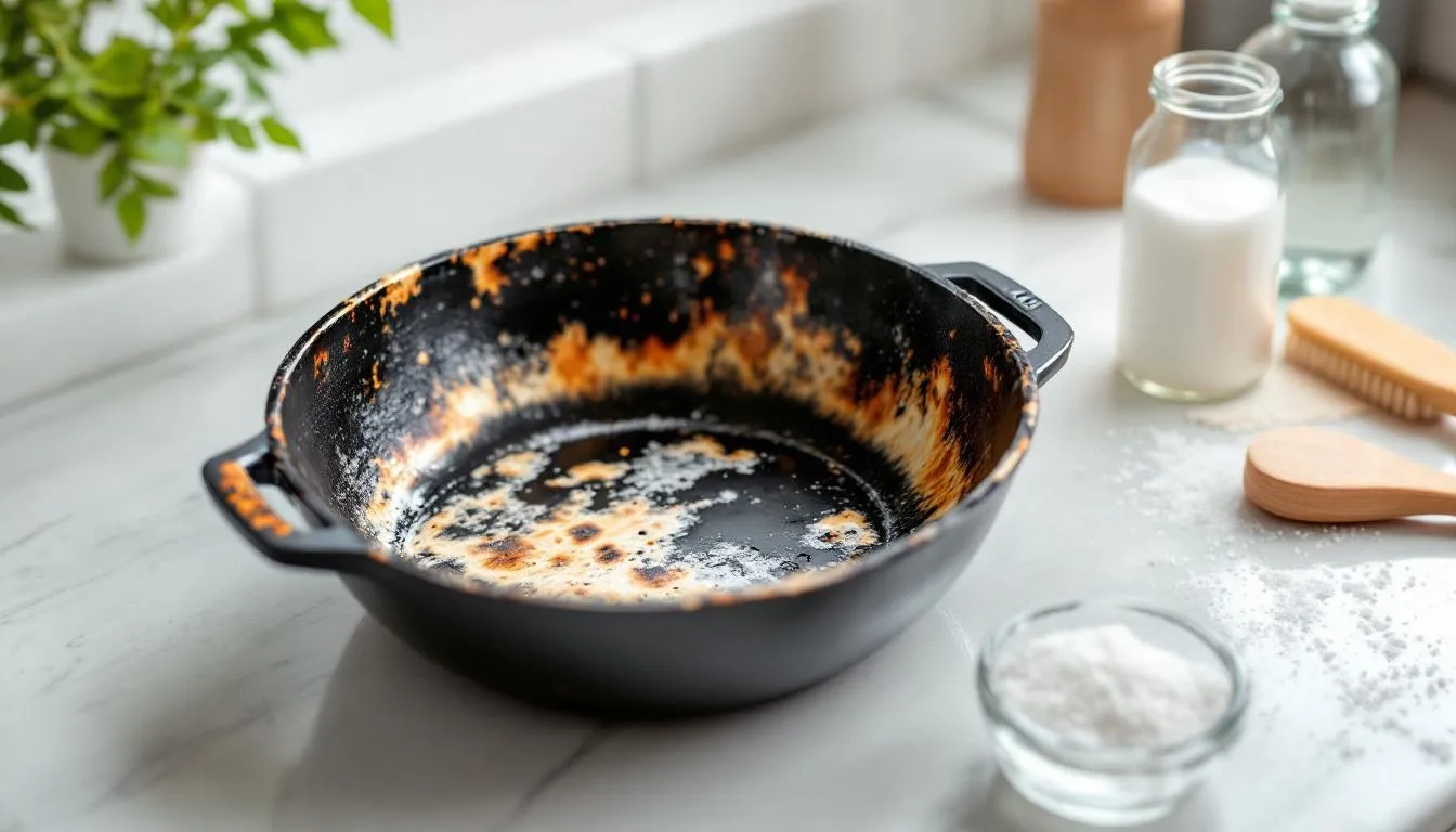 Casserole Brûlée : Récupérez-la Comme Neuve !