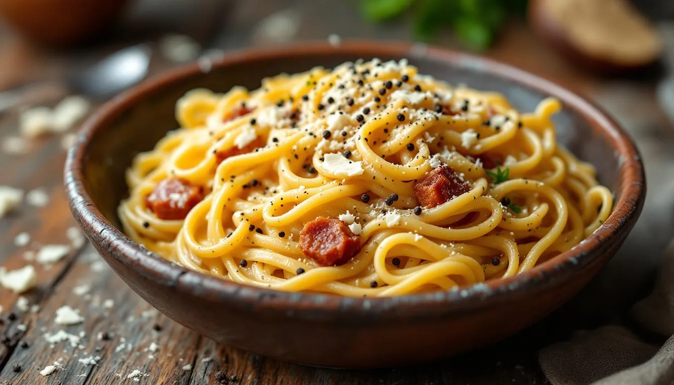 La vraie recette pas-à-pas des pâtes à la carbonara