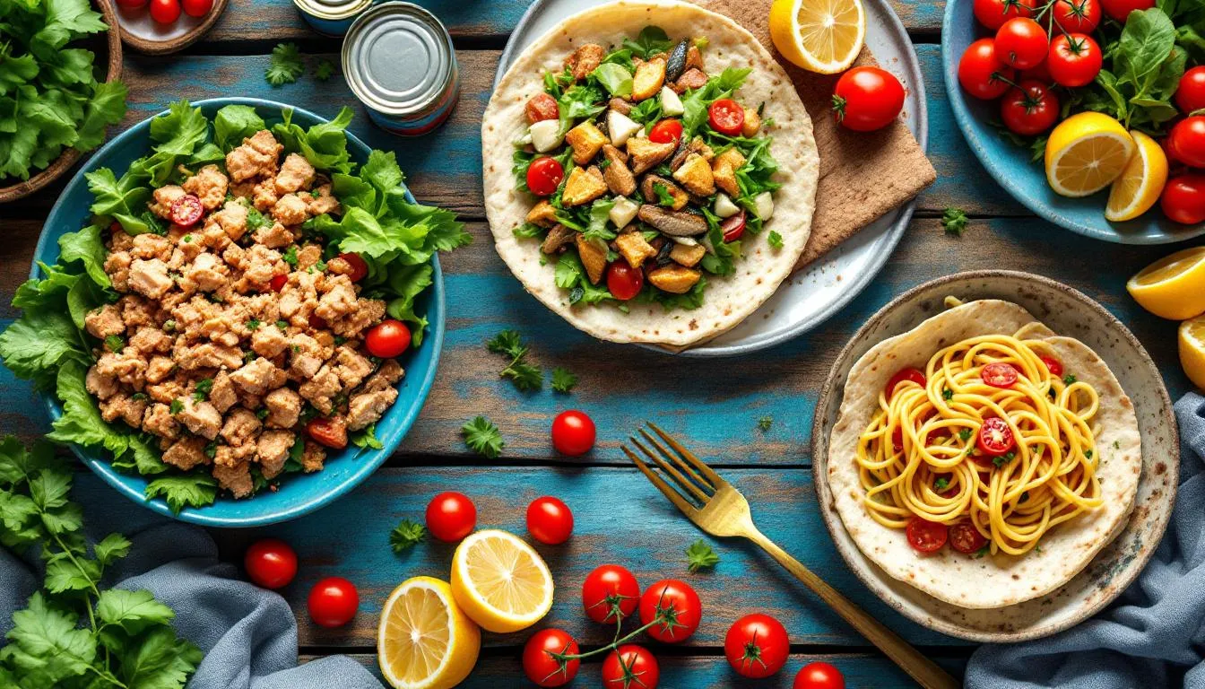 Poisson en boîte : 10 menus sains et rapides prêts en 15 min