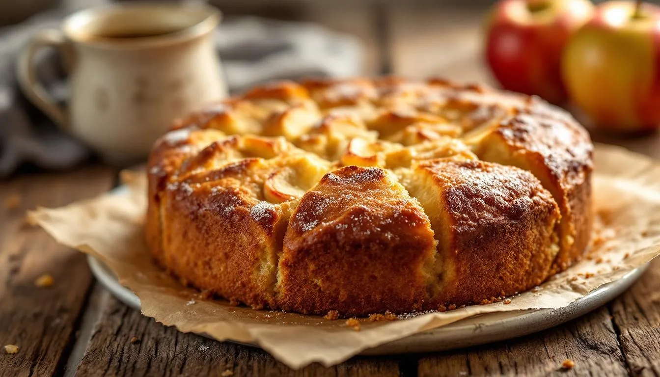 Gâteau au yaourt et pommes : la recette inratable