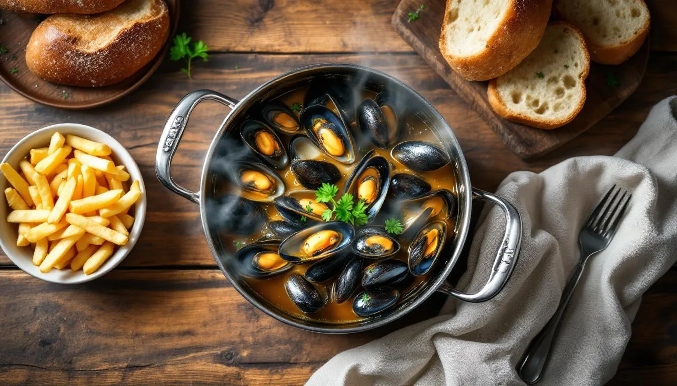 La Recette des Moules Marinières de Grand-Mère