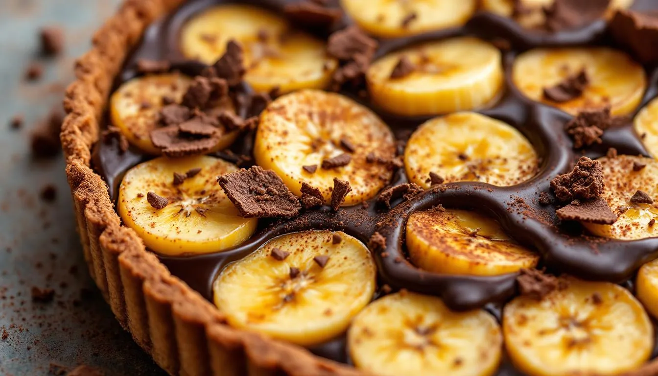 Tarte chocolat banane : la recette facile et inratable