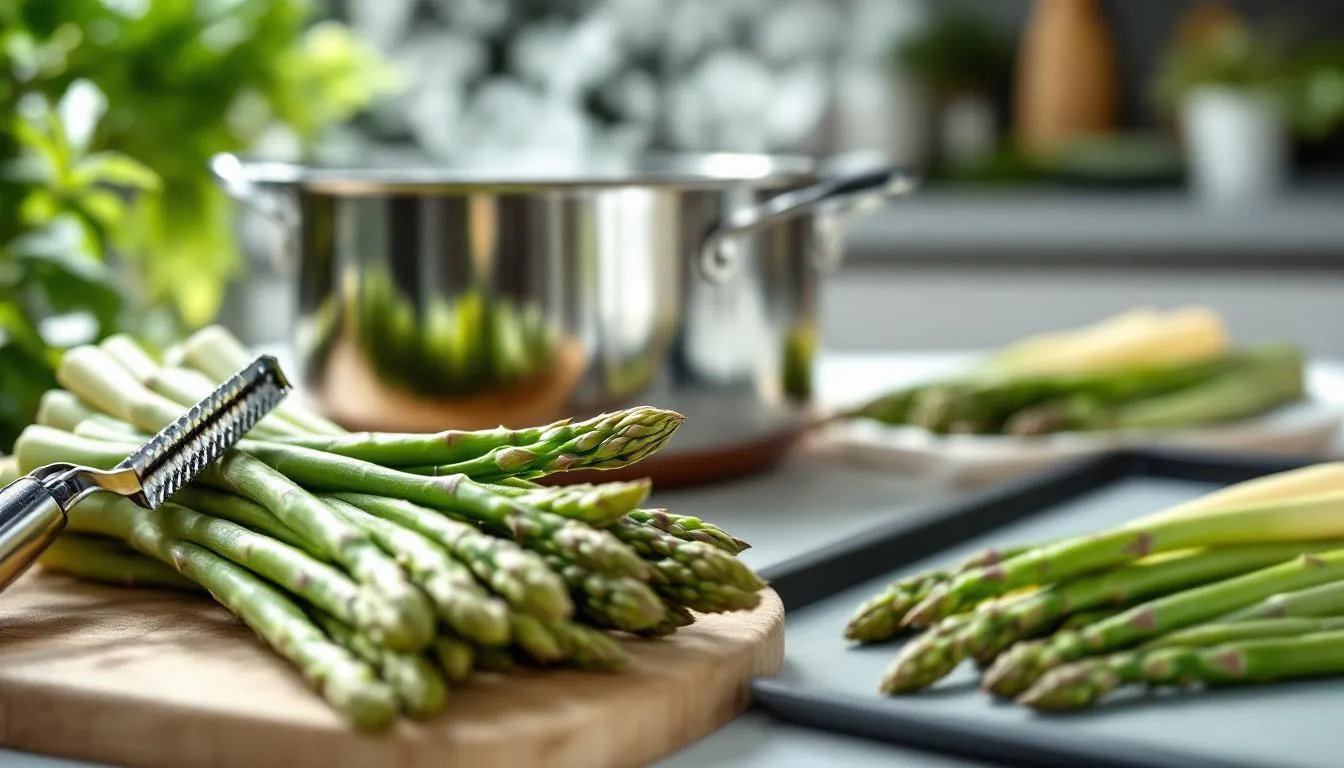 Cuire les asperges : Le secret d&rsquo;une réussite parfaite