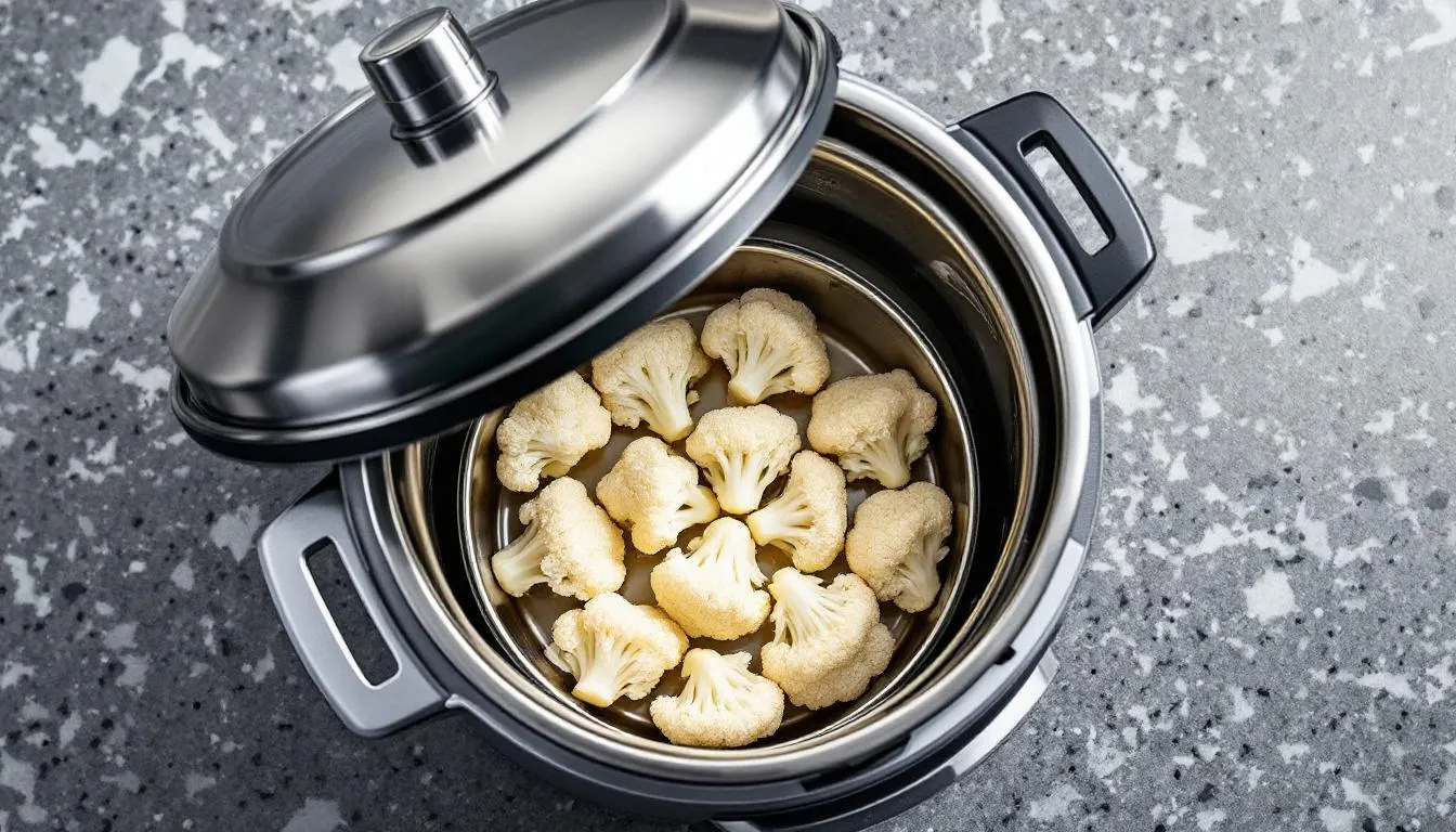 Cuisson du chou-fleur : le secret de la cocotte-minute