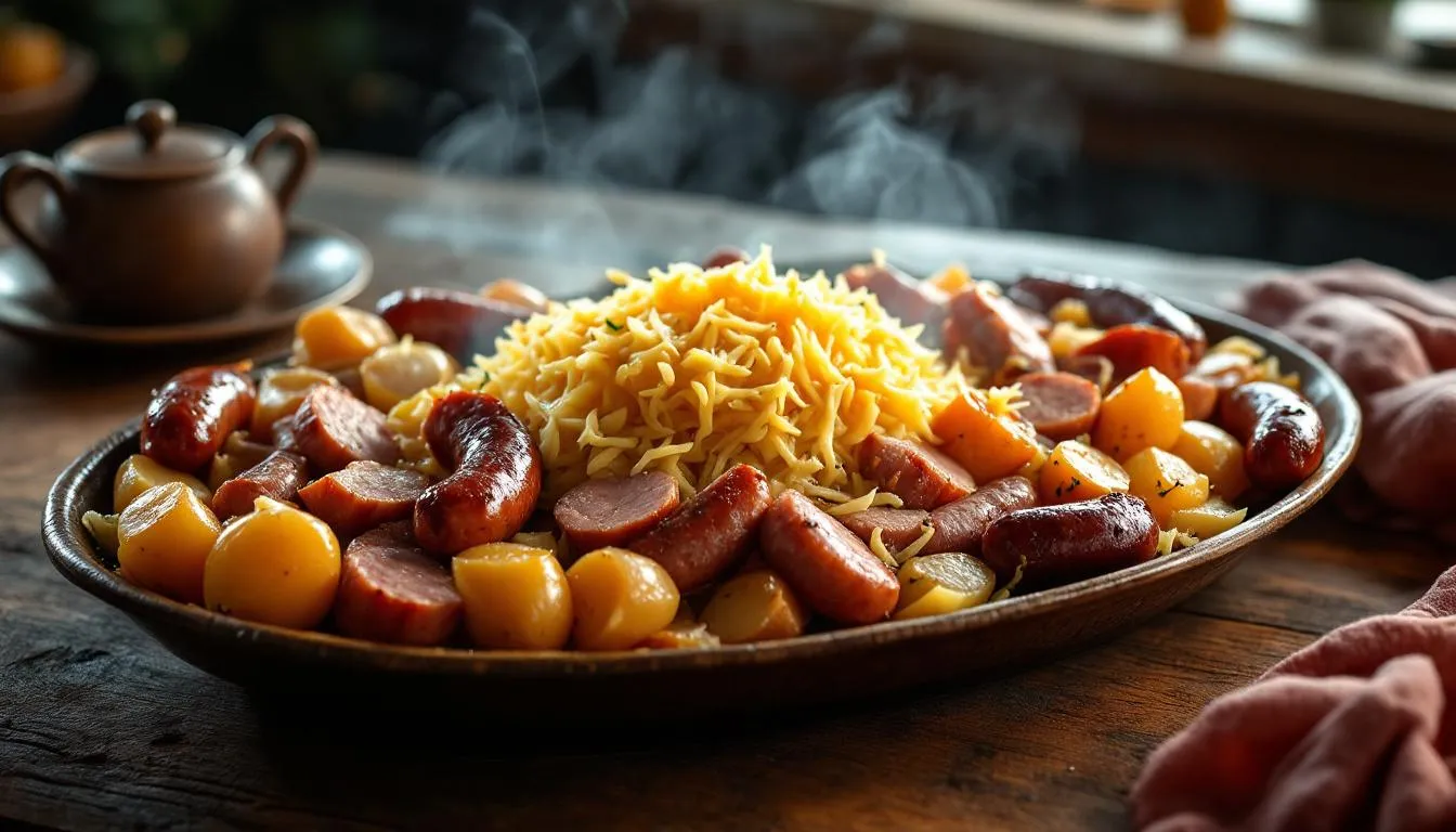 Choucroute alsacienne : la vraie recette de grand-mère