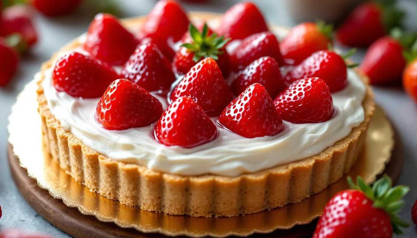 Tarte aux fraises sans cuisson : la recette inratable