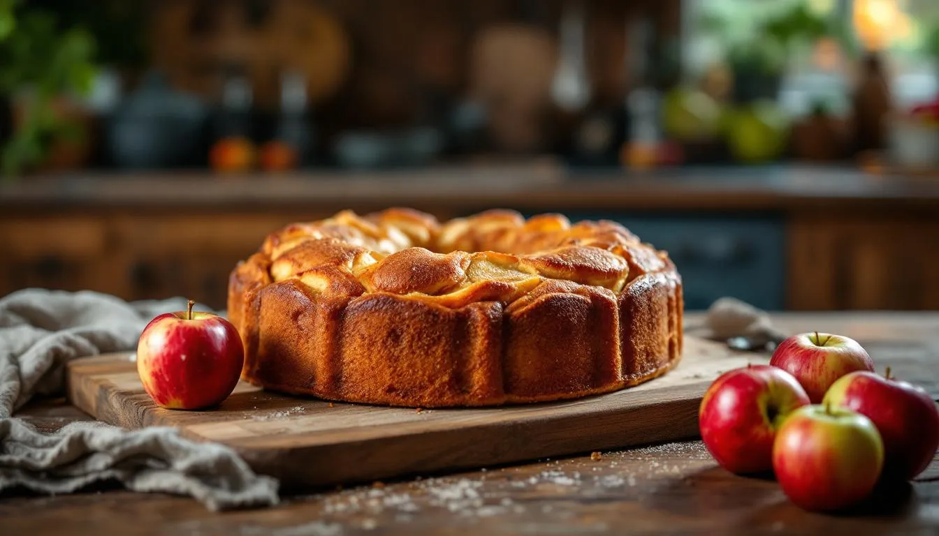 Gâteau aux pommes : le secret d’un moelleux inégalé