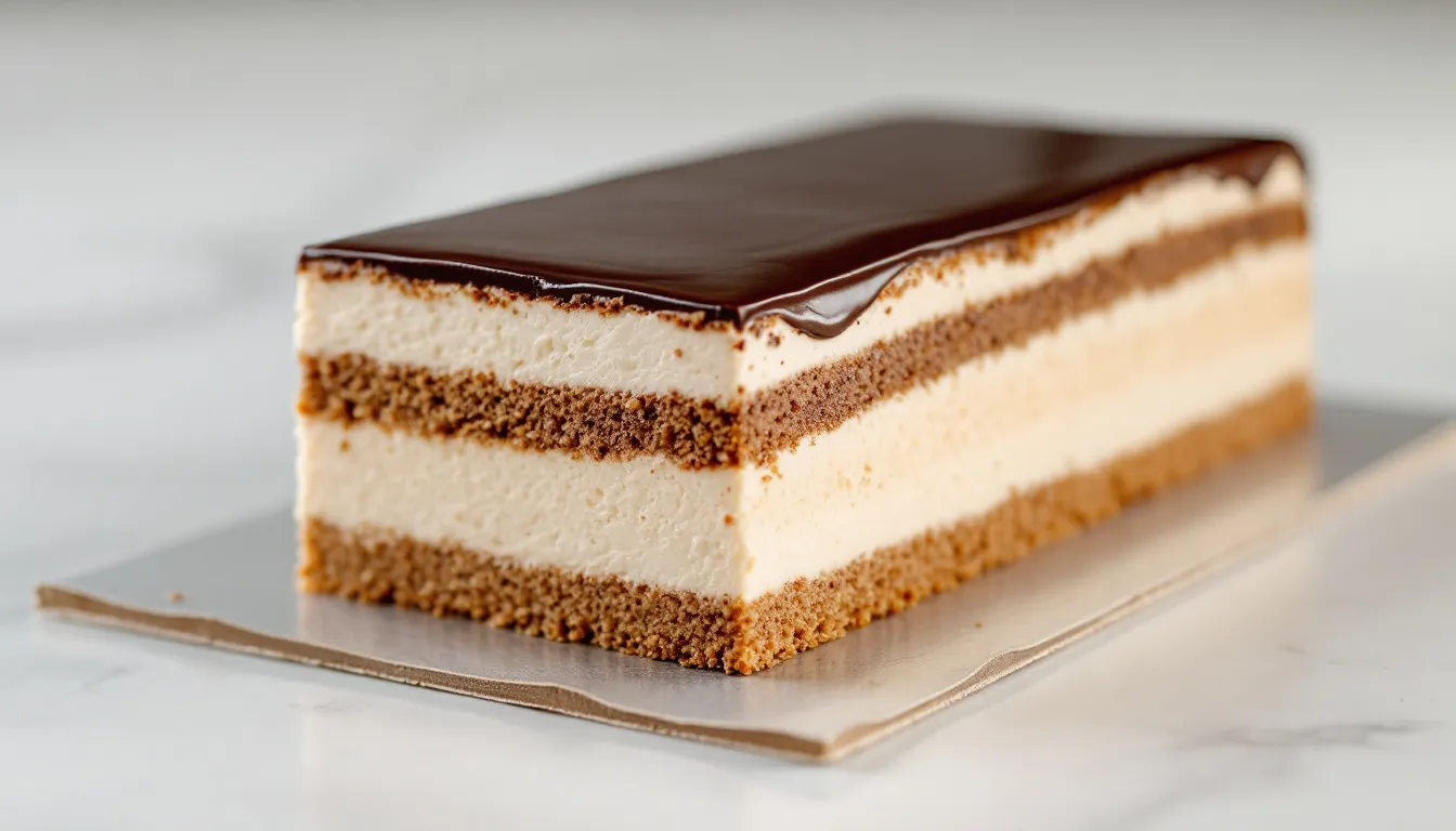 Réussir son gâteau Opéra maison