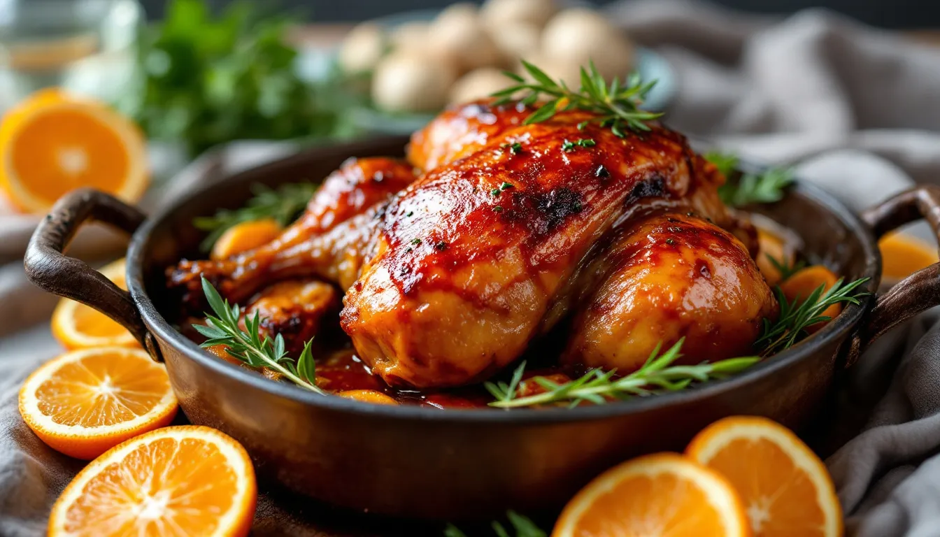 Canard à l’orange en cocotte : Une Ode à la Gastronomie Française