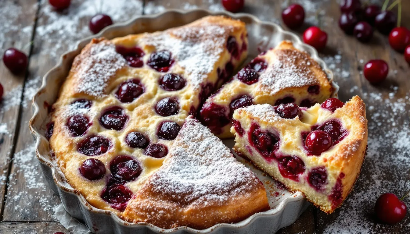 Clafoutis Cerise : La Recette Pour un Moelleux Parfait