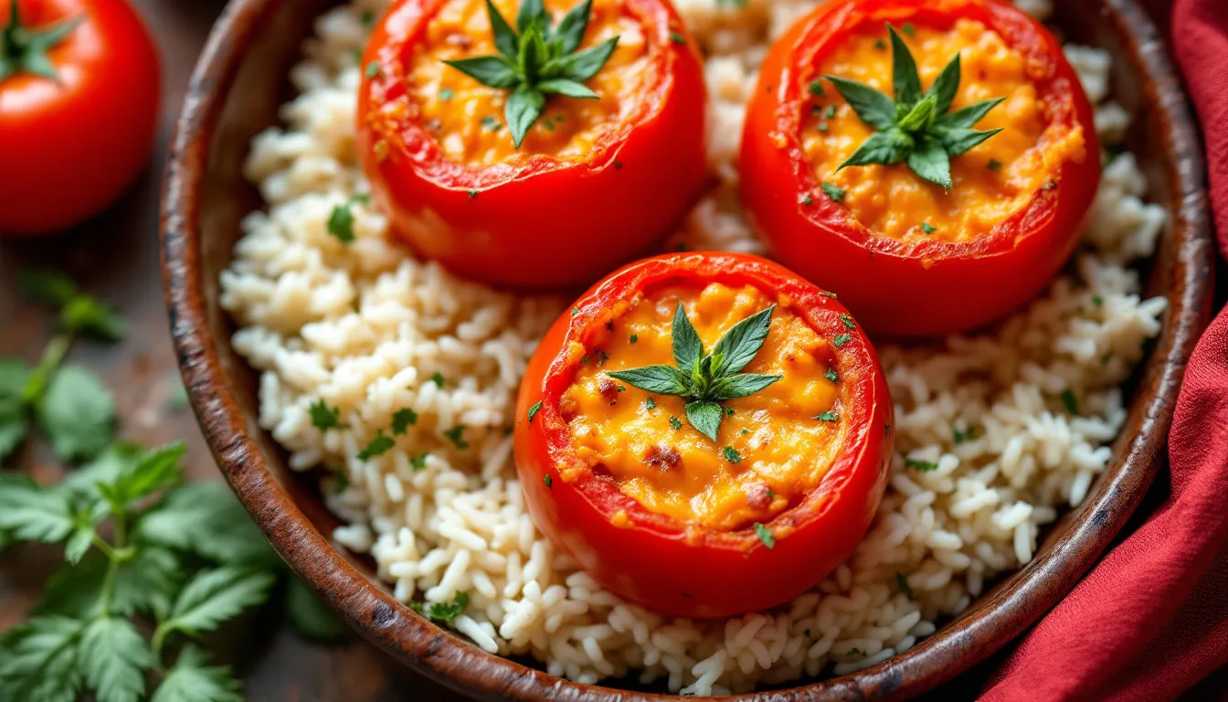 Tomates farcies au riz : le secret d&rsquo;une recette inratable