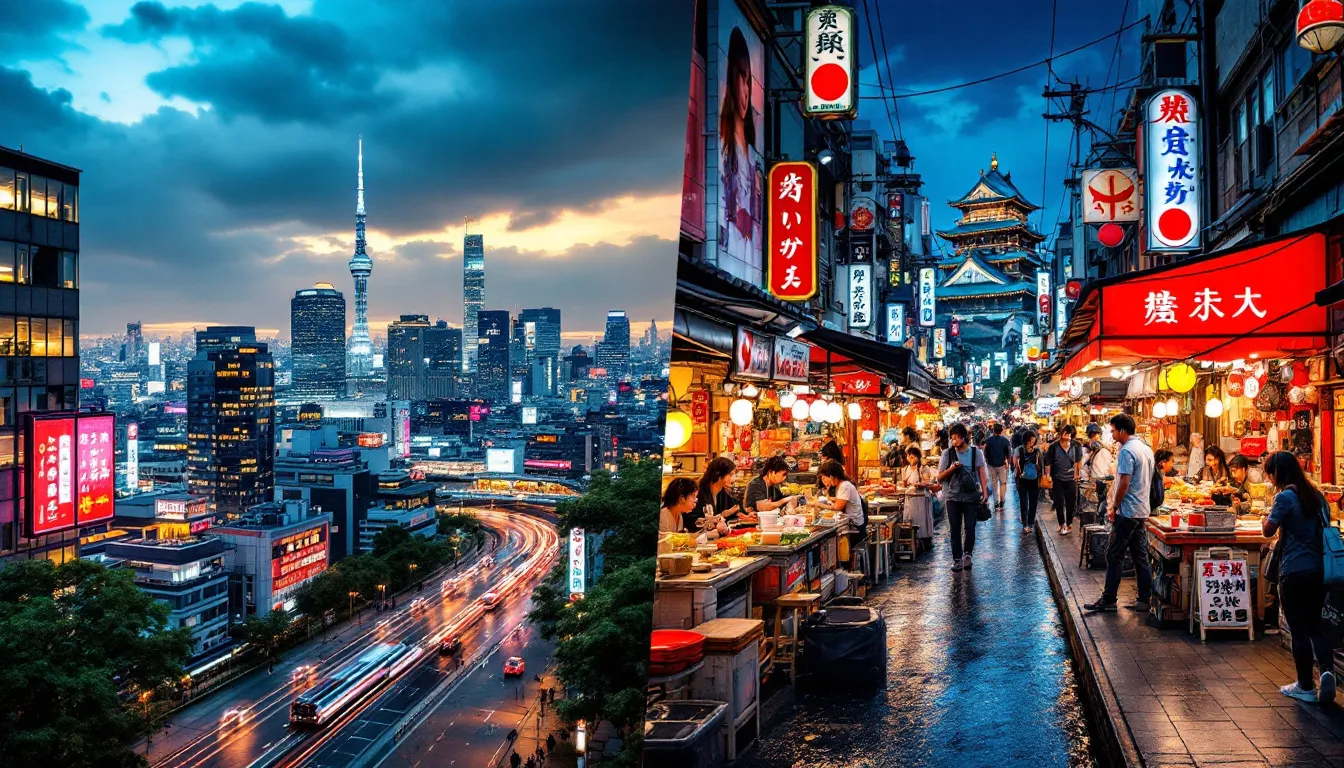 Osaka ou Tokyo : quelle ville choisir pour votre voyage ?