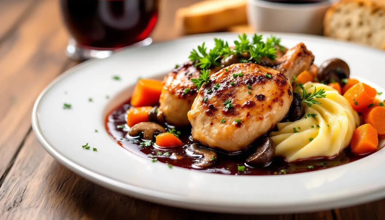 Quel accompagnement pour un coq au vin réussi ?