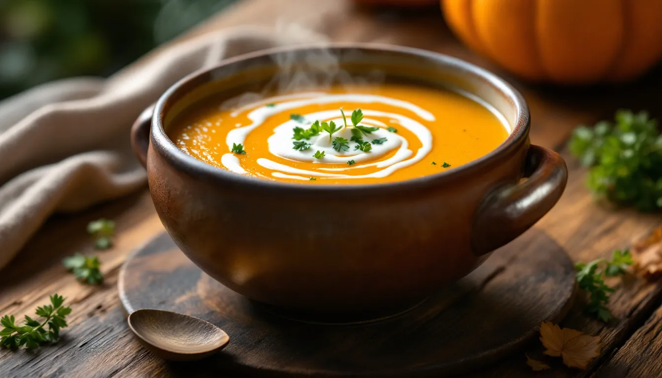 Soupe au potiron : la véritable recette de nos grands-mères