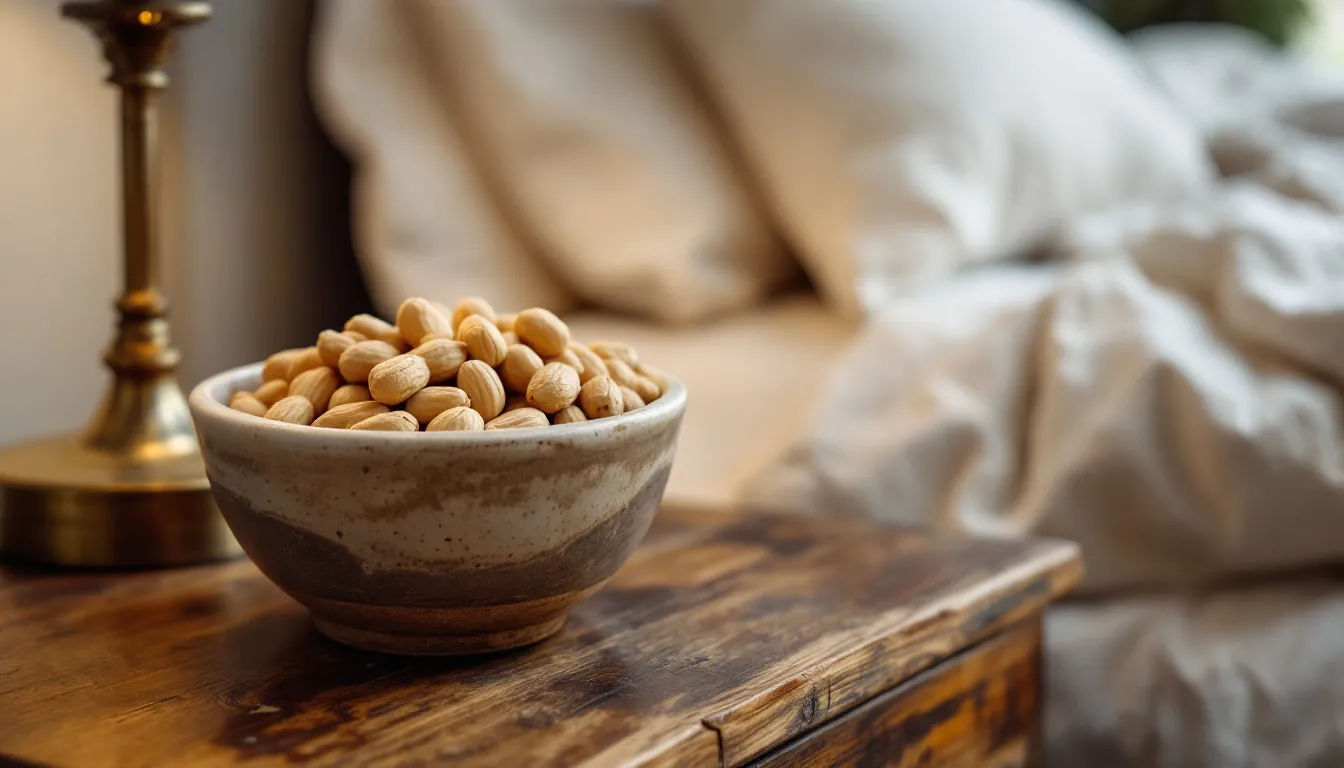 Cacahuètes le soir : l’allié inattendu de votre sommeil