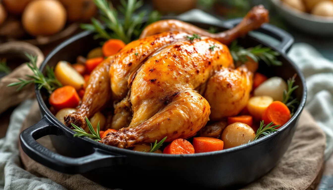 Canette façon grand-mère : une cuisson lente et fondante