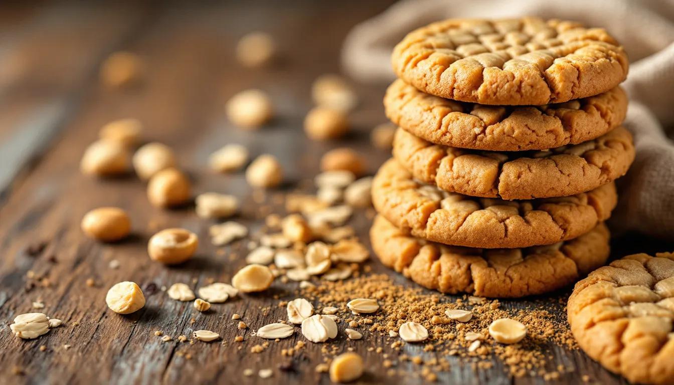 Cookies healthy au beurre de cacahuète : la recette facile