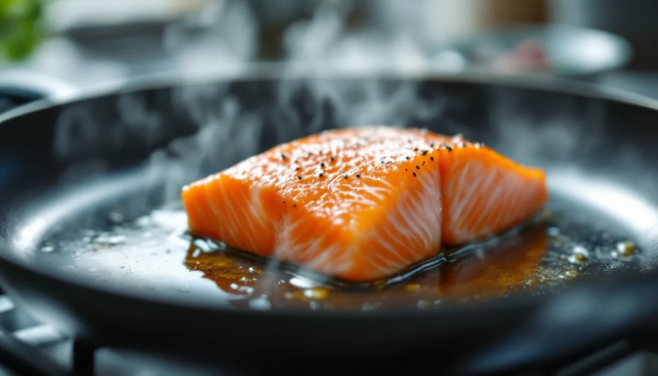 Cuisson du saumon à la poêle : un plat savoureux garanti !