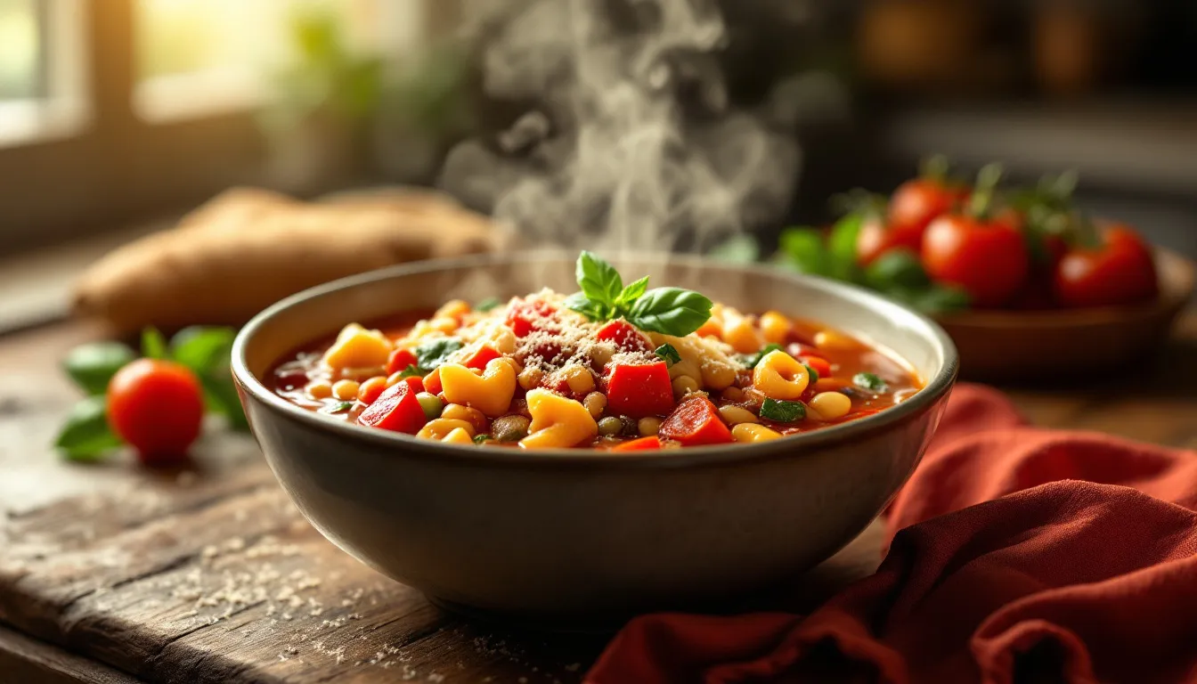 Le minestrone traditionnel : la recette authentique