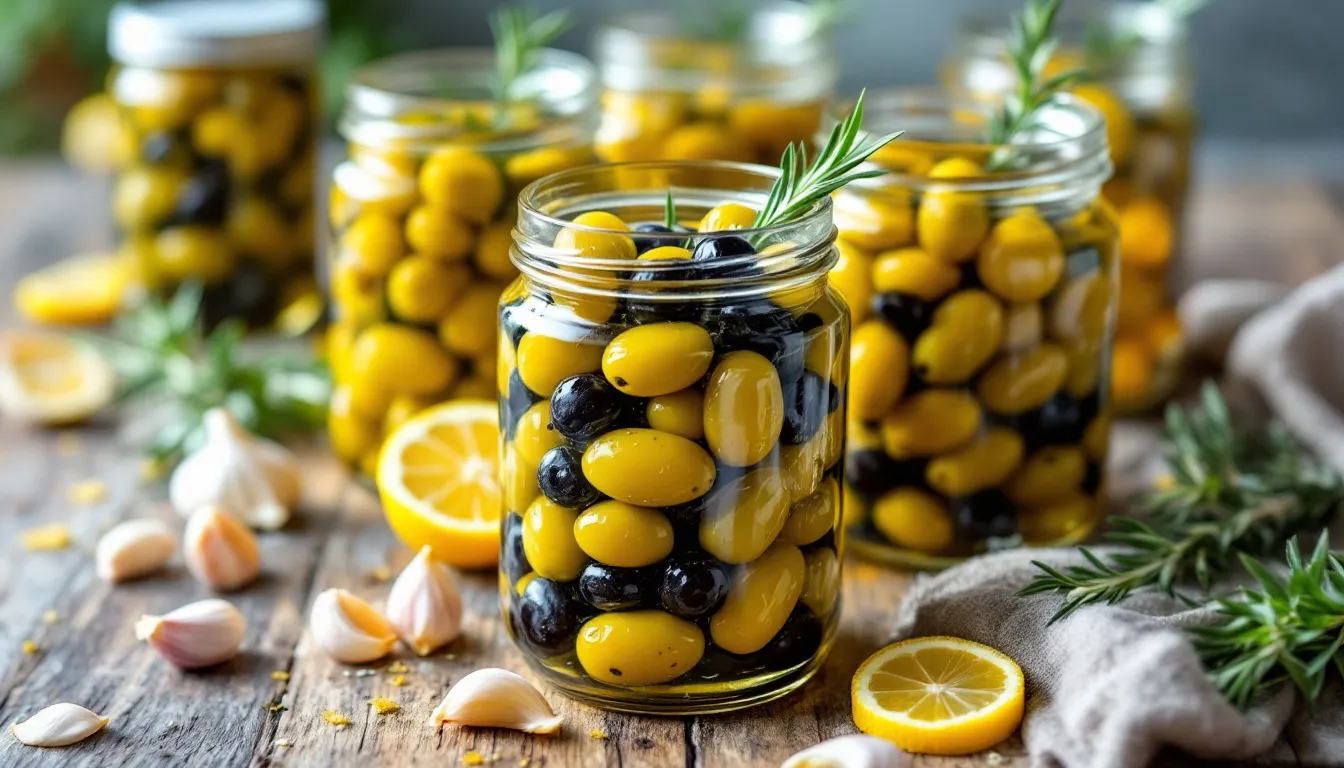 Olives maison : le secret d&rsquo;une conservation réussie